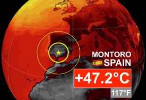 Aproape 50 de grade Celsius în Spania, record termic pentru luna august. Weekend de foc în Peninsula Iberică