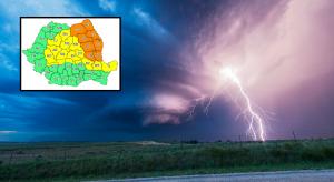 Cod Portocaliu și Galben: 41° Celsius în sudul României, furtuni puternice cu grindină în Moldova și Transilvania