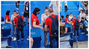 Larisa Iordache şi-a anunţat retragerea din finala olimpică de la bârnă