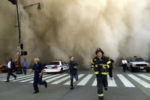 GALERIE FOTO. Imagini rare de la atacurile teroriste din 11 septembrie 2001: Ziua care a zdruncinat omenirea
