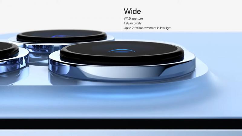 Camera wide de la iPhone 13 PRO