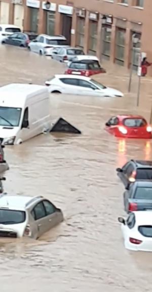 Imaginile dezastrului în provincia Huelva din Spania. Ploile torențiale au făcut prăpăd în Isla Cristina, Ayamonte și Lepe