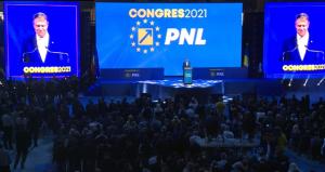 Klaus Iohannis, la Congresul PNL: "Nu există niciun motiv real ca premierul să fie demis sau să își dea demisia"