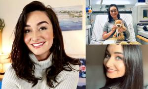 O tânără de 23 de ani care credea că e însărcinată a aflat că are de fapt două tipuri de cancer, în UK: "Moartea era ceva cu care trebuia să mă împac"