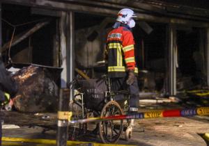 Incendiu de proporţii la un spital Covid din Macedonia de Nord. Cel puţin zece oameni au murit: ''Este o zi foarte tristă'' - VIDEO