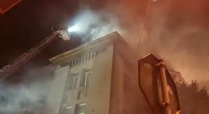 Incendiu violent la mansarda sediului Arhiepiscopiei Tomisului