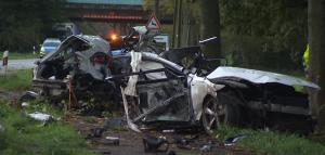 Tatăl și cei doi copii mici au murit pe loc, într-un accident înfiorător, pe un drum din Germania. Bărbatul s-a urcat la volan, deși nu avea permis de conducere