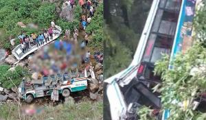Tragedie cu cel puțin 25 de morți, după ce un autobuz s-a prăbușit într-un defileu din India. Pasagerii se îndreptau către o nuntă