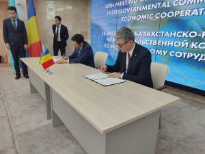 Acord între România și Kazahstan pentru securizarea aprovizionării cu petrol. Virgil Popescu: "Am primit asigurări că vom avea tot sprijinul"