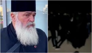 Părintele Calistrat, acuzat că a lovit două femei şi le-a numit apoi "măciuci imorale", nu va oficia slujbe pe durata anchetei
