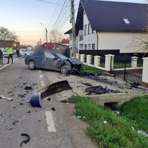 Un tată a 12 copii din Suceava, ucis de un şofer băut în timp ce se îndrepta spre şcoală ca să îşi ia băieţii. Momentul impactului violent surprins de camere