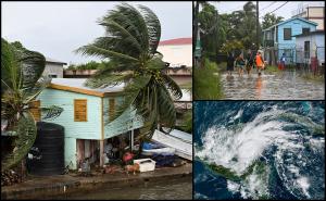 Uraganul Lisa a lovit statul Belize din America Centrală. Rafalele puternice au smuls copacii din rădăcini, mai multe clădiri au rămas fără acoperiş