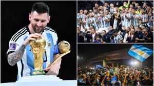 Argentina, din nou regina lumii la fotbal. Suporterii au dat frâu liber bucuriei: "Îl iubesc pe Messi şi sunt fericită pentru el!"