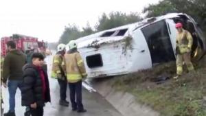 9 români răniţi într-un accident de microbuz în Turcia. Turiştii erau transferaţi spre aeroport