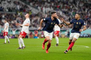 Franţa - Polonia 3-1, la Cupa Mondială din Qatar. Kylian Mbappe a înscris două goluri spectaculoase şi a trimis campioana mondială în sferturi