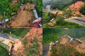 "Noroiul acoperise totul". Un tată erou şi-a salvat soţia şi cei doi copii, apoi a fost înghiţit de o alunecare de teren, în Columbia