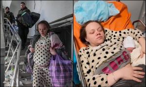 O femeie însărcinată care a scăpat din bombardamentul asupra maternităţii din Mariupol a născut o fetiţă