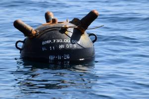 Cum au distrus Forţele Navale Române mina care plutea în zona Midia. Comandantul puitorului: "Avea o încărcătură TNT în jur de 20 de kg"