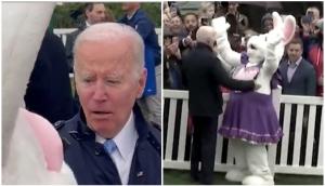Joe Biden, salvat de iepuraşul de Paşte. Cum a fost oprit preşedintele american de la a face o nouă gafă