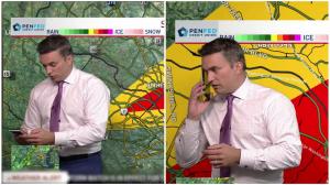 Momentul în care un prezentator meteo din SUA îşi sună copiii, în direct, pentru a-i avertiza că o tornadă se apropie de casa lor