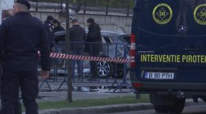 Incident deosebit de grav în faţa Ambasadei Rusiei din Bucureşti. O maşină în flăcări a intrat în gardul instituţiei: şoferul a murit pe loc