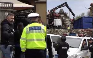 Descinderi masive în Sintești: Au fost date sute de amenzi și s-au întocmit zeci de dosare penale