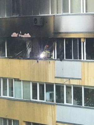 Incendiu într-un bloc din zona Doamna Ghica, din Bucureşti. 11 persoane evacuate, una fiind transportată la spital