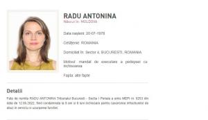 Antonina Radu, unul dintre pompierii condamnaţi în Dosarul Colectiv, prinsă în Republica Moldova. Femeia era dată în urmărire generală de poliţie