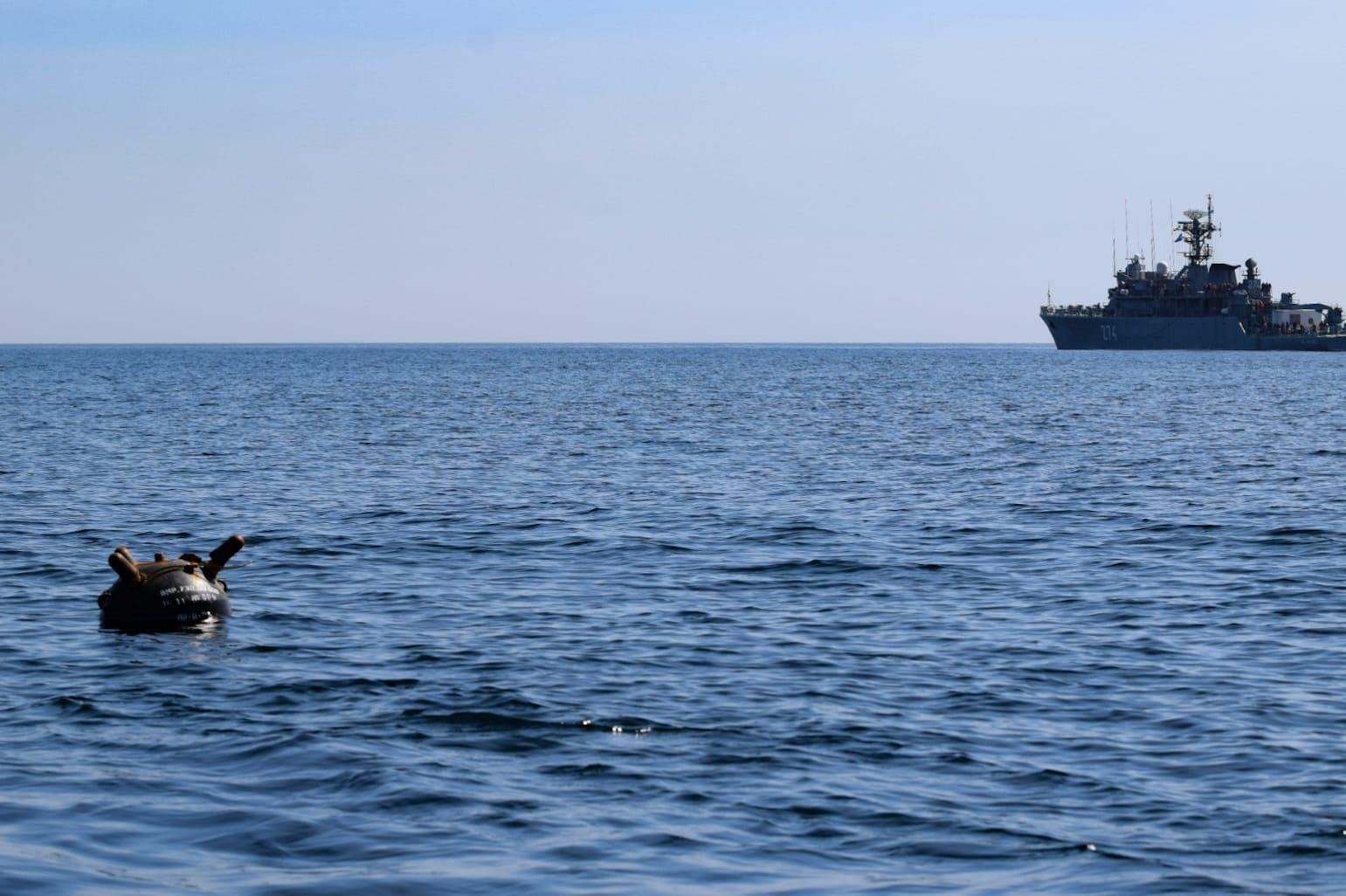 L’Italia vuole aiutare la Romania a ripulire le mine nel Mar Nero