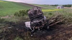 Filmul unei tragedii: Cum au fost salvați în ultima clipă cei doi tineri din cumplitul accident din Iași. Pentru Dănuț, aflat pe scaunul din dreapta, a fost prea târziu