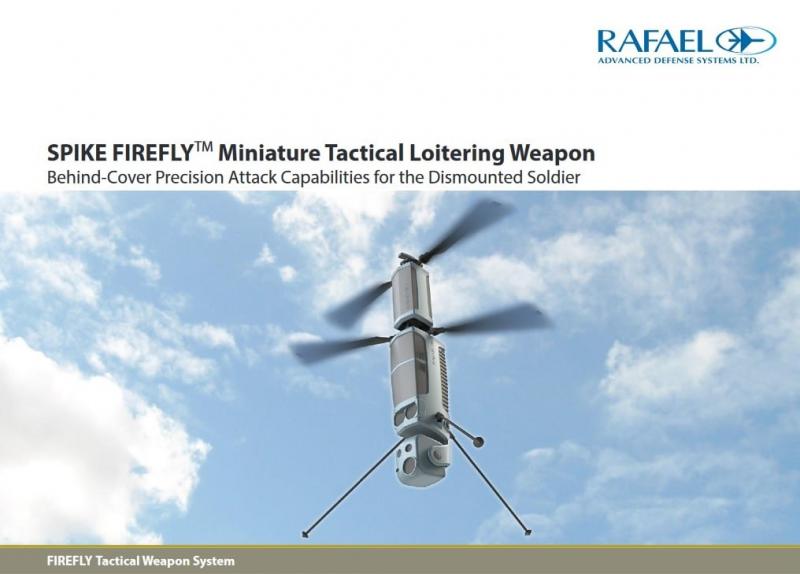 dronă israeliană Spike Firefly