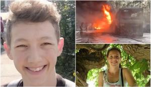 Fiul a încercat să-și salveze mama din flăcări, în timp ce fugeau de război. Drama din spatele accidentului cu 26 de morți produs la Rivne, în Ucraina