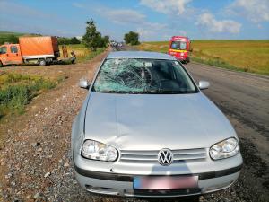 Un muncitor care lucra la un drum din Botoșani, lovit în plin de un şofer băut de 27 de ani. Bărbatul de 58 de ani a murit pe loc
