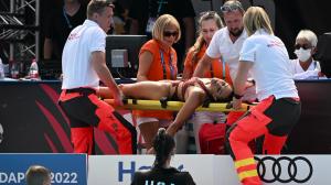 Anita Alvarez, înotătoarea care a fost salvată de antrenoarea sa la Budapesta, este la al doilea leșin. A fost scoasă în ultimul moment de același înger păzitor