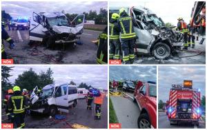 Un microbuz cu români, implicat într-un accident rutier grav în Austria. Şoferul ar fi aţipit la volan şi a intrat sub remorca unui camion