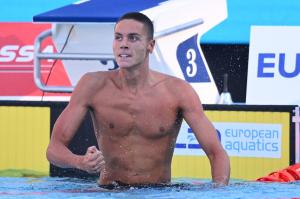 Record mondial: David Popovici a luat aurul la 100 metri liber, la Campionatul European de Natație