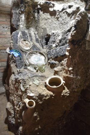 O nouă descoperire arheologică în Pompeii. Obiectele găsite oferă o imagine asupra vieții de zi cu zi a romanilor obișnuiți