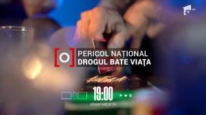 ''Pericol național. Drogul bate viața.'' Observator Antena 1 lansează din 5 septembrie, ora 19.00, seria de reportaje care prezintă realitatea șocantă a consumului de droguri în România