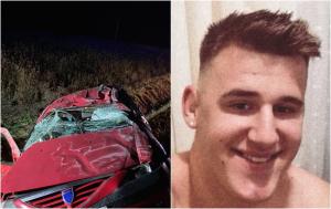Un român a murit la doar 20 de ani, după ce maşina în care se afla s-a răsturnat în Franţa. Mădălin era pasager în spate şi a zburat pur şi simplu pe geam