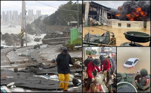 Taifunul Hinnamnor, dezlănţuit în Coreea de Sud. 10 oameni au murit, peste 12.000 de case au fost distruse
