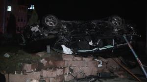 Accident înfiorător filmat într-un giratoriu din Sebeș. Un tânăr de 21 de ani a murit după impactul devastator
