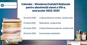 Simulare Evaluare Naţională şi BAC 2023. Ministerul Educaţiei a aprobat calendarul probelor