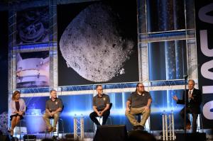 Primele imagini cu mostra de pe asteroidul Bennu, cea mai mare raportată vreodată pe Pământ. Conţine apă şi carbon, a anunţat NASA