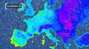 Aer polar peste România, de la sfârșitul acestei săptămâni. Temperaturile pot ajunge și la minus 20 de grade Celsius
