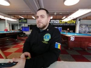 Ioan Tudose, reprezentantul României la competiţia internaţională de biliard în scaun rulant de la Malmo