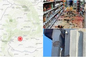 Nou cutremur în Gorj, marţi, 14 februarie: A avut o magnitudine de 5,7 şi s-a produs la 6,2 km adâncime. Cinci replici, una de 4,2