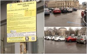 Cât va costa parcarea în București din luna martie. Capitala nu va mai fi împărțită pe zone, ci va fi un tarif unic
