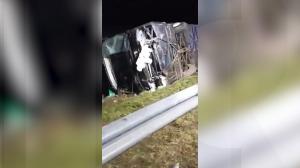 ANIMAȚIE GRAFICĂ. Trei români morţi şi patru răniţi grav în accident de autocar în Slovenia. Mărturia unui pasager