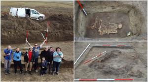 Rămășițele unei persoane din Epoca Bronzului, descoperite la Botoșani. Arheologii cred că scheletul este vechi de peste 3.000 de ani