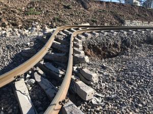 Calea ferată, contorsionată de cutremurul devastator din Turcia: şinele "modelate" după mişcarea plăcilor tectonice